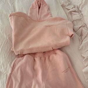Comfy Essentials Pink Jogger Set